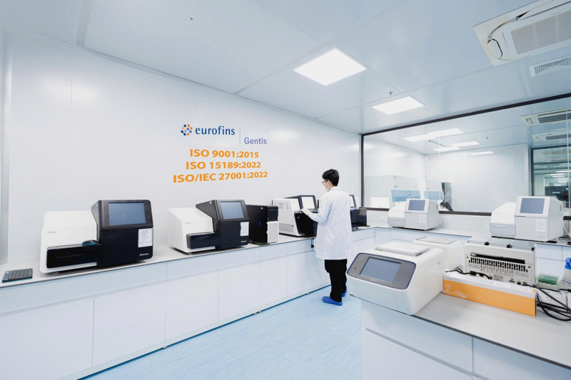 Với hệ thống thiết bị hiện đại EUROFINS GENTIS đảm bảo cho kết quả ch&iacute;nh x&aacute;c cho x&eacute;t nghiệm ADN