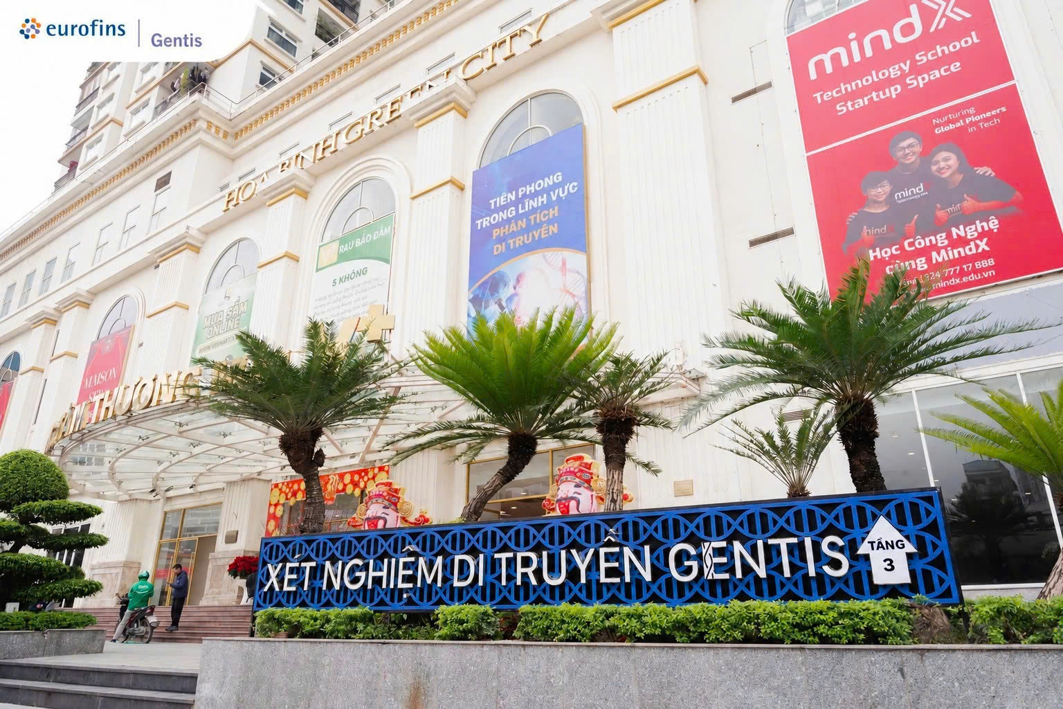 Trung t&acirc;m x&eacute;t nghiệm di truyền Quốc tế GENTIS.