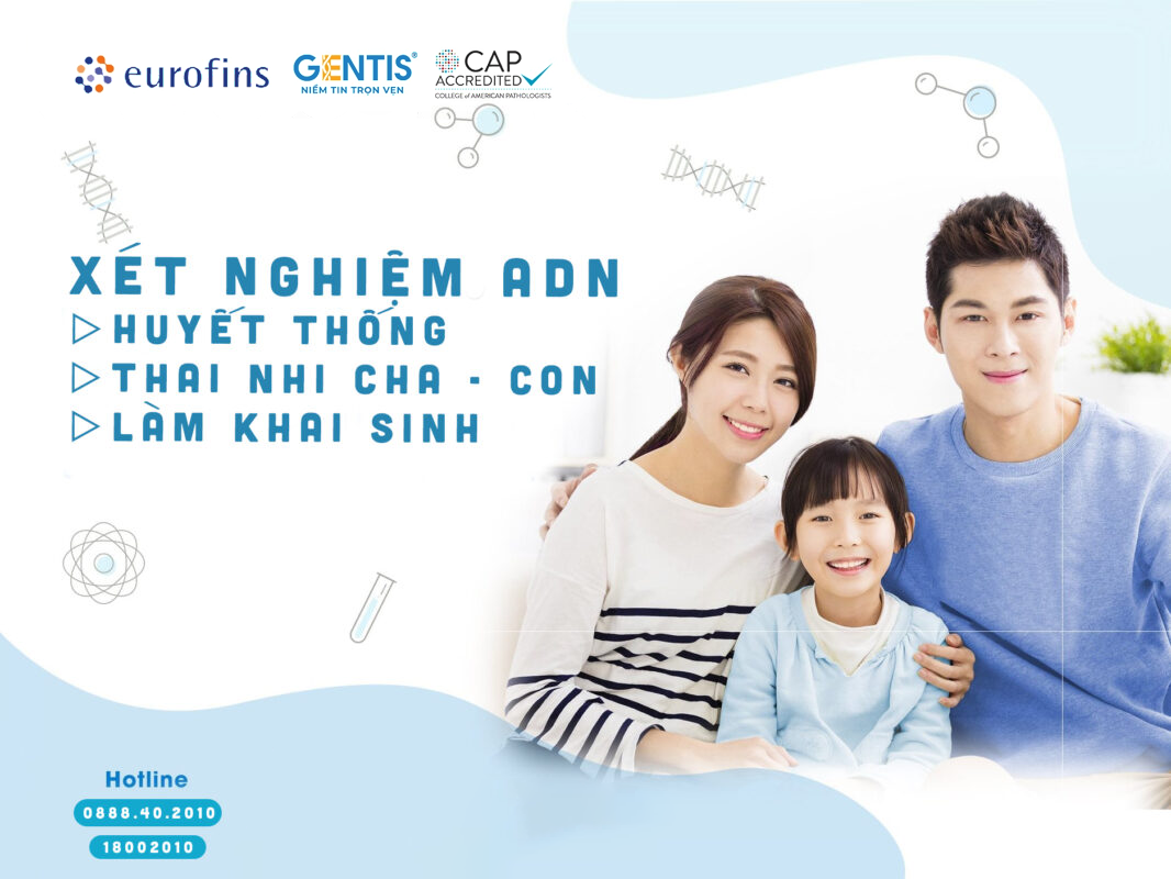 Các dịch vụ giám định ADN của Gentis Nha Trang - Khánh Hoà