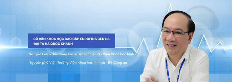 Đại t&aacute; H&agrave; Quốc Khanh - Nguy&ecirc;n Gi&aacute;m Đốc trung t&acirc;m gi&aacute;m định ADN - Viện Khoa học h&igrave;nh sự, Nguy&ecirc;n ph&oacute; Viện Trưởng Viện Khoa học h&igrave;nh sự - Bộ C&ocirc;ng an