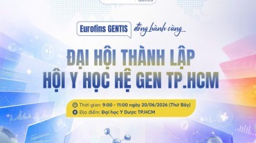 Eurofins GENTIS hân hạnh đồng hành cùng Đại hội thành lập Hội Y học Hệ Gen TP.HCM