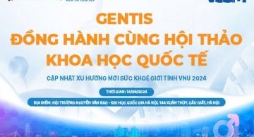 GENTIS đồng hành cùng Hội thảo khoa học quốc tế Cập nhật xu hướng mới sức khoẻ giới tính VNU 2024