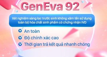 GENTIS ra mắt gói xét nghiệm sàng lọc trước sinh không xâm lấn GenEva 92