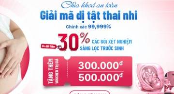 Xét nghiệm NIPT – giải pháp sàng lọc dị tật thai nhi an toàn, chính xác giảm đến 30%