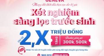 NIPT GenEva gửi tặng các mẹ ưu đãi tháng 4