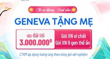 Tết an khang - Deal như ý cùng GenEva: Ưu đãi cho mẹ bầu lên tới 3.000.000 đồng