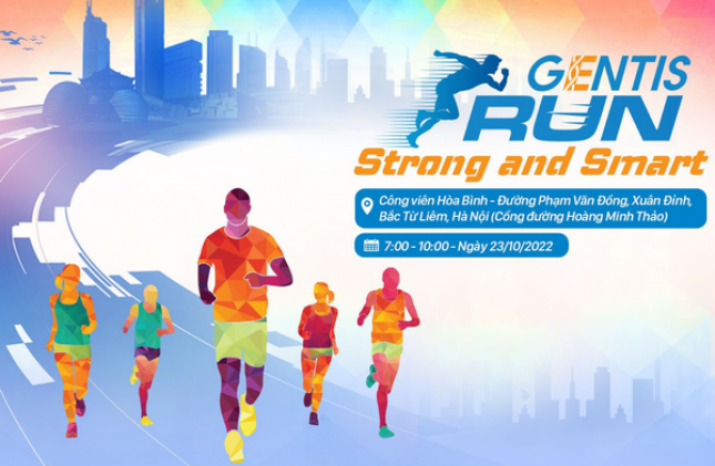 GIẢI CHẠY GENTIS RUN 2022 MỪNG SINH NHẬT GENTIS 12 TUỔI
