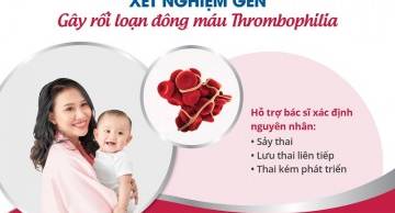 Xét nghiệm Thrombophilia - hỗ trợ bác sĩ xác định nguyên nhân sảy thai, lưu thai liên tiếp