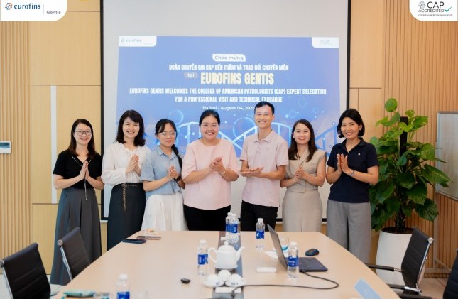 Eurofins GENTIS đón tiếp đoàn chuyên gia CAP: Tăng cường kết nối chuyên môn, khẳng định cam kết chất lượng quốc tế