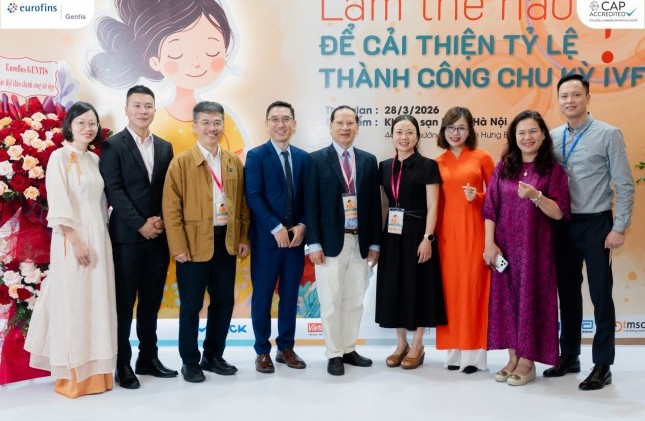 Eurofins GENTIS tham dự Hội thảo “Các tiến bộ trong Y học Sinh sản 13”: Cập nhật giải pháp nâng cao tỷ lệ thành công IVF