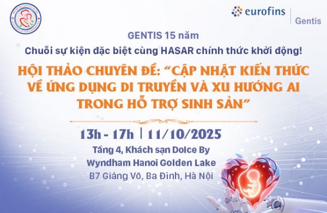 GENTIS kỷ niệm 15 năm phát triển: Khởi động hội thảo đặc biệt cùng HASAR