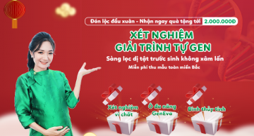 Khai xuân tưng bừng: GenEva tặng mẹ bầu quà tặng trị giá tới 2.000.000Đ
