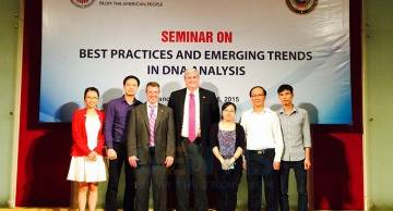 Chương trình tăng cường năng lực cho các nhà khoa học pháp y Việt Nam