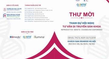 GENTIS phối hợp tổ chức Hội nghị Y khoa Quốc tế “Tư vấn di truyền sản khoa”
