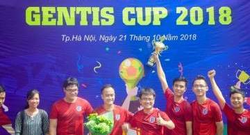 GENTIS tổ chức giải bóng đá GENTIS CUP 2018 kỷ niệm 8 năm thành lập
