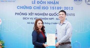 GENTIS đón nhận Chứng chỉ ISO 15189:2012 cho dịch vụ xét nghiệm GenEva (Illumina's NIPT)