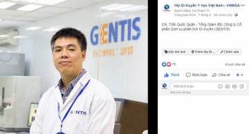 Đại hội Di truyền y học Việt Nam lần 1 - GENTIS đồng hành cùng sự kiện