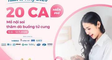 Miễn phí 20 ca phẫu thuật nội soi thăm dò buồng tử cung