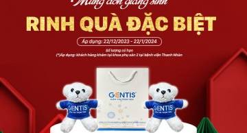 GENTIS đồng hành cùng chương trình “Mừng đón giáng sinh - Rinh quà đặc biệt” tại BV Thanh Nhàn