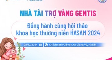 GENTIS - Nhà tài trợ Vàng Hội thảo khoa học thường niên lần thứ 5 HASAM 2024