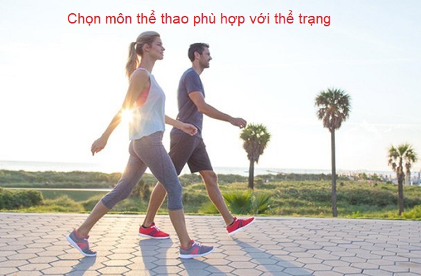 môn thể thao phù hợp với bạn