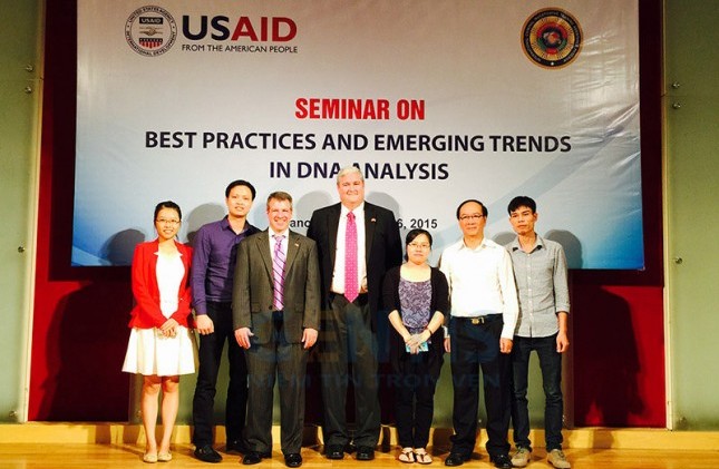 Chương trình tăng cường năng lực cho các nhà khoa học pháp y Việt Nam