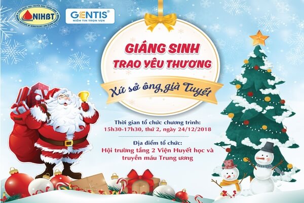 GENTIS vận động ủng hộ chương trình thiện nguyện Giáng sinh trao yêu thương