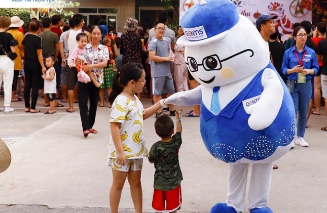 Trung thu 2019 – GENTIS mang niềm vui đến cho các em nhỏ tại Viện Nhi Trung ương