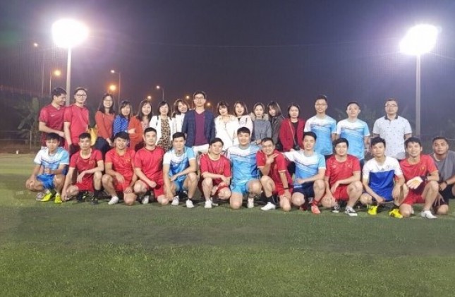 GENTIS FC giao hữu cùng đội bóng Trung tâm HTSS Bệnh viện 108