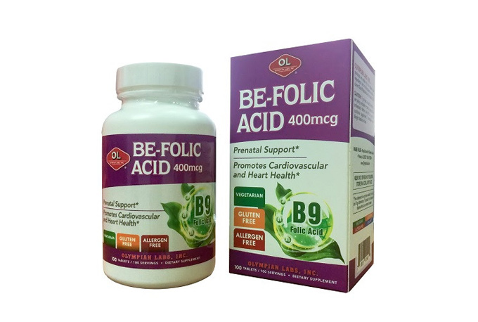 Viên uống Be folic acid