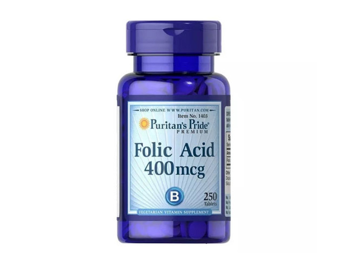 Viên uống Folic Acid Puritan’s Pride bổ sung folic acid