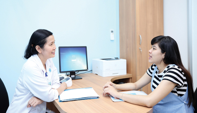 Khai báo tiền sử bệnh và chế độ dinh dưỡng