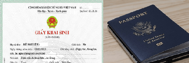 Đương đơn cần chuẩn bị hộ chiếu, giấy khai sinh, chứng minh thư, ảnh tới đơn vị thực hiện lấy mẫu