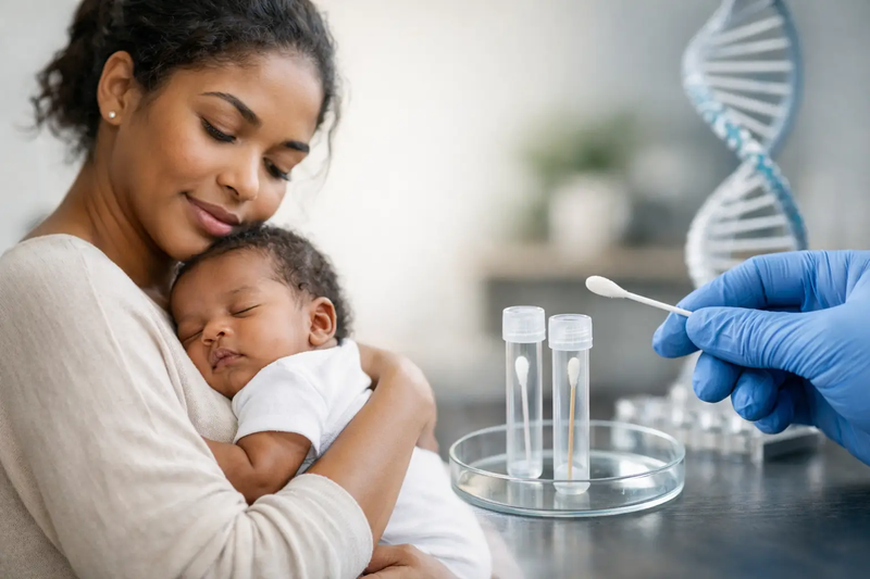 Kết quả x&eacute;t nghiệm ADN d&acirc;n sự mẹ con sẽ c&oacute; sau 2 - 7 ng&agrave;y l&agrave;m việc