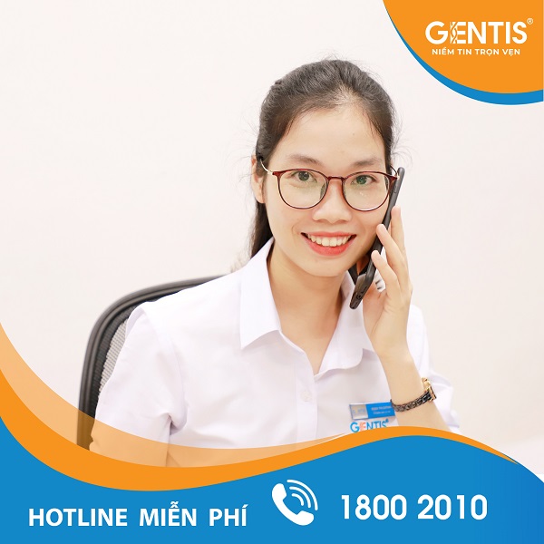 Tư vấn viên của GENTIS luôn sẵn sàng phục vụ bạn.